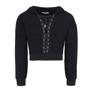 เสื้อฮู้ดพิมพ์ลายแบบซับลิเมชั่นคุณภาพดีที่สุด น้ำหนัก 240 กรัม สำหรับผู้หญิง ดีไซน์ครอปสุดยูนีค ทันสมัย ระบายอากาศได้ดี - Product Image 2