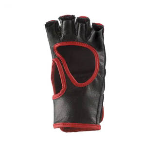 Guantes de Entrenamiento de MMA Ligeros de Cuero con Diseño de Dedos Abiertos y Material Transpirable para Práctica Diaria Unisex - Product Image 3