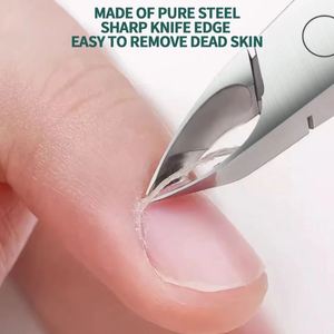 9.14 cm Stainless Steel <b>Cuticle</b> Nipper Straight Nail <b>Cutter</b> Fingernail Toenail Manicure Pedicure Wide Jaw Opening Customized Box - Product Image 3
