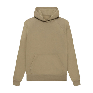 2026 New <b>Top</b> High Quality 380 GSM Pure Cotton Hoodies Cotton Fleece Blank US Size Oversized <b>Raglan</b> Sleeve Men's Casual Hood - Product Image 4