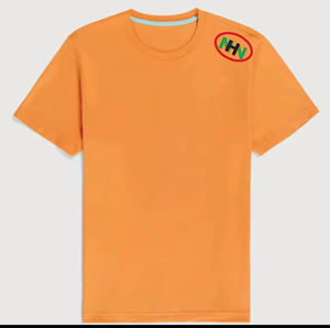 เสื้อยืดผู้ชายผ้าฝ้าย 100% ระบายอากาศได้ดี ไซส์ใหญ่ สั่งตัดได้ คุณภาพสูง สไตล์สมาร์ทแคชชวล พร้อมลายพิมพ์ทันสมัย - Product Image 2