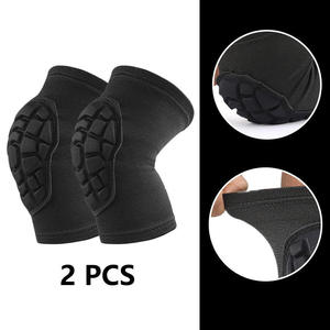 Genouillères élastiques rembourrées personnalisées pour le volley-ball, le basketball, le football, avec éponge épaisse anti-collision, protège-genoux de sport - Product Image 6