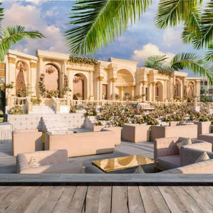 วัสดุเหล็กผสมใยเหล็ก เป็นมิตรกับสิ่งแวดล้อม สำหรับตกแต่งเวทีงานแต่งงานฮินดูในร่ม/กลางแจ้ง/ซุ้มแต่งงาน/มณฑปงานแต่งงาน/มณฑปราชวงศ์ - Product Image 4