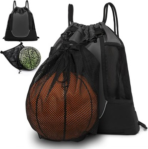 Large Capacity Waterproof Nylon <b>Drawstring</b> <b>Backpack</b> Bag for Outdoor Travel Gym Cycling Basketball Football Sports - Product Image 6