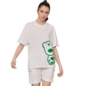 Casual Summer Women's T shirt With <b>Matching</b> Shorts Letter Printed T-shirt Shorts Paired With Summer Women's Two-piece Set - Product Image 3
