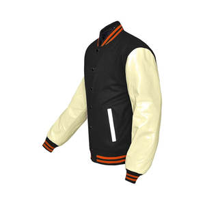 Veste universitaire de haute qualité, style Letterman, logo personnalisé, vêtement d'extérieur, coupe confortable, veste élégante inspirée du style universitaire - Product Image 2