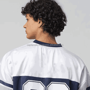 Camiseta Deportiva de Malla de Algodón con Cuello Redondo, Ajuste Holgado, Transpirable, Ideal para el Verano - Product Image 6