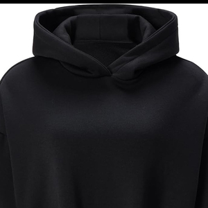 Sweat-shirt à capuche vintage imprimé avec logo personnalisé, en molleton épais 100% coton, séchage rapide, streetwear unisexe - Product Image 3