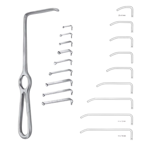 Écarteur chirurgical manuel de base KOCHER 80X16mm 20cm Écarteur Langenbeck en acier inoxydable fabriqué au Pakistan - Product Image 1