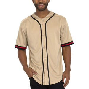 Camiseta de Béisbol para Hombre a Precio Accesible, Transpirable, de Manga Corta, Corte Regular, Color Sólido, Ropa Deportiva, Camiseta de Béisbol en Venta - Product Image 4