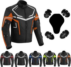 Chaqueta de Motociclismo para Hombre, Talla Grande, Impermeable, con Protección CE, Textil, para Todo el Invierno, Cortavientos, Transpirable, Protectora, para Turismo - Product Image 6