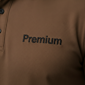 Camiseta Polo de Algodón Personalizada para Hombre con Logotipo Bordado 180–220 GSM Directo de Fábrica - Product Image 5