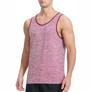 Débardeurs de sport en coton personnalisés de qualité supérieure pour hommes, vêtements de sport respirants, débardeur de fitness tendance pour hommes - Product Image 5