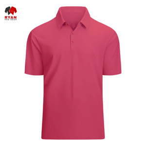 เสื้อโปโลแบบสวมหัวสำหรับผู้ชาย ดีไซน์พิเศษจาก Ryan Pro Gear พร้อมโลโก้สั่งทำ สีพื้น - Product Image 6