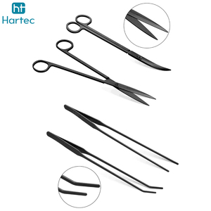 Juego de Herramientas de Acero Inoxidable para el Cuidado de Acuarios, Tijeras para Plantas, Pinzas, Espátula para Sustrato, para Peceras - Product Image 2