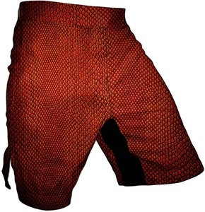 กางเกงขาสั้น MMA แบบระเหิดสำหรับผู้ชายกางเกงต่อยมวยสีพื้นสำหรับผู้ใหญ่ - Product Image 3