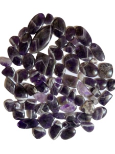 Wholesale High-Energy Natural Purple Chevron Amethyst Cabochon Customized High Quality Crystal Healing Stone Loose Gemstones - Product Image 2