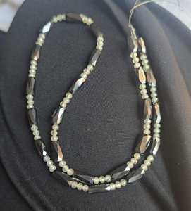 ลูกปัดมอยส์ซาไนต์ทรงแฟนซีสีขาวและสีดำขนาด 3 มม. งานแฮนด์เมด คุณภาพ AAA สำหรับทำเครื่องประดับและสินค้าอื่นๆ - Product Image 6