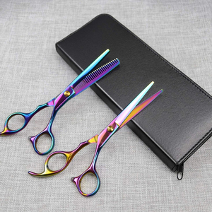 Ciseaux de coiffure professionnels en acier inoxydable de 6,7 pouces, lot de 2, outils de beauté tranchants avec poignées en acier pour salon de coiffure, modèle 2026 - Product Image 6