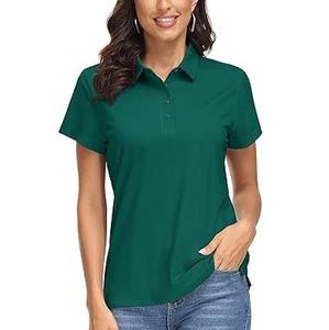 T-shirts de golf pour femmes, dernier design, très demandés, couleur personnalisée, tricotés, 100% coton, tissu Oxford, confortables et respirants - Product Image 1