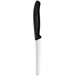 Couteaux de cuisine à manche noir en acier inoxydable, lame tranchante, couteaux utilitaires professionnels pour couper la viande, les fruits, les légumes et les aliments - Product Image 2