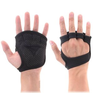 Gants de fitness demi-doigts avec sangle de poignet réglable, antidérapants, respirants, pour la musculation en salle de sport, unisexe - Product Image 3