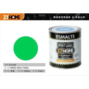 Pinturas Acrílicas Verde Seda 750ML en Lata - Product Image 3