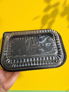 Factory <b>Cheap</b> Price 1-2 Compartments Disposable Plastic Food Container with Lid Black Color Take Away New Product Ideas 2026 - Product Image 4