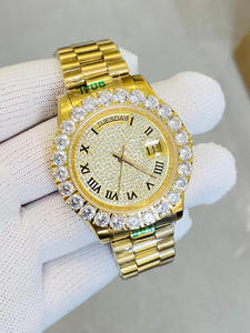 Reloj de Lujo con Diamantes Estilo Hip Hop, Movimiento Automático, VVS1, Moissanita, con Caja, para Hombre - Product Image 6