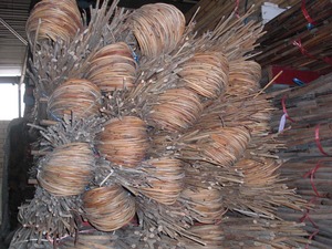 Vente en gros de rotin rouge Tanah ou Pahang 4/7mm 6/9mm, noyau de rotin de 3 à 6 cm, anti-termites, poli, pour meubles d'intérieur et d'extérieur, artisanat - Product Image 2