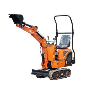 Mini escavatore compatto con motore Kohler 9.5 HP e motore idraulico Eaton 360 gradi di rotazione 11 \ "TMG-MVE09K secchio - Product Image 1