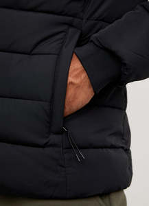 Chaqueta de Plumón Personalizada para Hombre, Diseño de Alta Gama, Invierno, Chaqueta Acolchada Gruesa de Poliéster con Capucha - Product Image 5