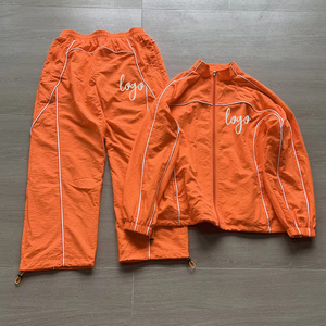 Traje Deportivo de 2 Piezas para Hombre, Plisado, de Nailon, Personalizado, Transpirable, con Protección UV, Reflectante, Cortavientos, Informal, para Invierno - Product Image 3