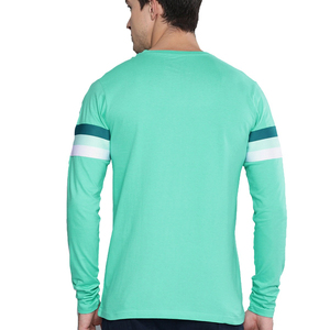 เสื้อยืดแขนยาวผู้ชายผ้าฝ้ายคุณภาพสูงรุ่นล่าสุดปี 2025 ดีไซน์เรียบง่าย คอเต่าถัก น้ำหนักเบา คุณภาพสูง - Product Image 3