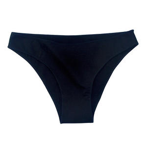 Braguitas de bikini de algodón antibacterianas de talle medio para mujer, personalizadas de fábrica, sin costuras, elásticas, invisibles, para uso diario - Product Image 3