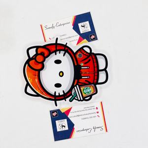 Pince à cils Hello Kitty en acier inoxydable avec aimants, design café, logo personnalisé, outils à cils portables et écologiques - Product Image 3