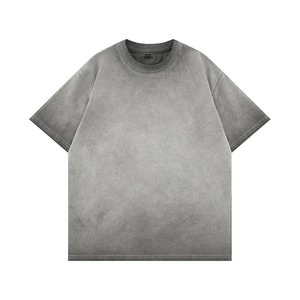 T-shirt unisexe en coton, coupe oversize et carrée, épaules tombantes, manches courtes, décontracté, style streetwear - Product Image 3