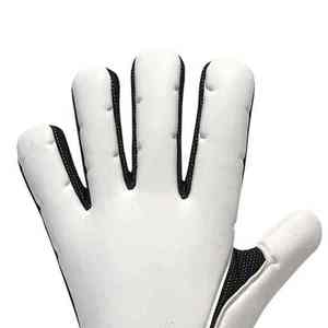 Gants de gardien de but de football unisexes UNIZA de haute qualité, entraînement intensif en extérieur, protection des doigts, paume en cuir à forte adhérence - Product Image 2