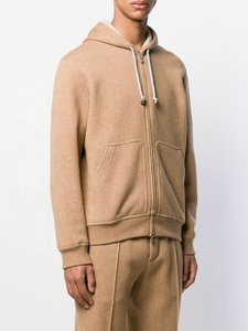 Nouveaux sweats à capuche d'hiver pour hommes, style streetwear personnalisé, sans cordon, entièrement zippés, respirants, vintage, double couche, effet usé, 100% coton molletonné, en solde - Product Image 2