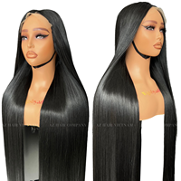 Cheveux humains vierges vietnamiens super doublement étirés, extension de cheveux humains vietnamiens raides de grade 12A, paquet de cheveux crus vietnamiens