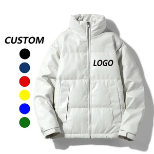 Street Wear Puffer Jackets Custom Design Windproof Warm Down <b>Coat</b> Winter Heated Clothing Heated Down Puffer Jacket - Product Image 5