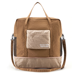 กระเป๋าเดินทางพับได้ น้ำหนักเบา กันน้ำ ความจุขนาดใหญ่ ผลิตจากไนลอน พร้อมซิป - Product Image 1