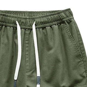 Shorts de course pour hommes en jean et coton, multi-poches, décontractés, 6 poches, style cargo, pour garçons - Vente en gros - Product Image 2