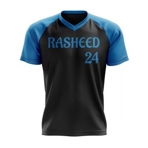 Camiseta de Cuello en V para Hombre de la Mejor Calidad, Marca Privada, 100% Algodón, Transpirable, de Secado Rápido, Manga Corta, Logotipo Personalizado, Servicio OEM - Product Image 1