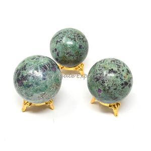 Venta al por mayor serpiente jaspe esfera cristal Natural curación piedra preciosa ágata esferas a granel para la venta estilo Feng Shui - Product Image 5