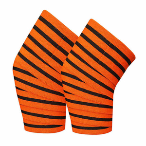 Wholesale Products Top Selling Low Moq Fitness <b>Knee</b> Wraps Training Accessories Protection <b>Knee</b> Support Wraps Made In Pakistan - Product Image 6