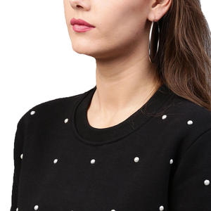 Conjunto deportivo liso al por mayor para mujer, conjunto de 2 piezas de sudadera y pantalones cortos para mujer, conjunto de jogger para mujer - Product Image 5