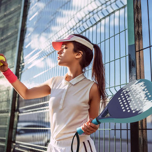 Fabricant en gros, prix raisonnable, raquettes de padel de qualité supérieure, design de logo personnalisé, vêtements de sport, raquettes de padel - Product Image 5