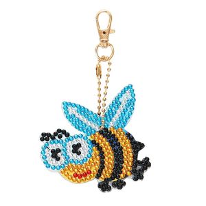 keychain festive ornament artisan craft colorful beads handmade charm bag accessory cute key holder personalized <b>gift</b> - Product Image 1