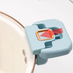 Livraison Rapide Haute Qualité Ustensiles de Cuisine en Fonte Antiadhésifs Marmite à Soupe Cocotte-Minute à Micro-Pression Couleur Dégradée pour Gaz - Product Image 5